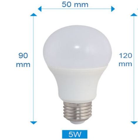 đèn led bulb 5W màu trung tính