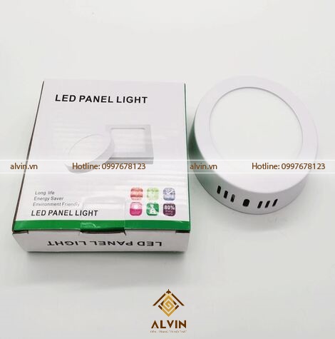 Đèn LED ốp trần hình tròn/vuông công suất 12W, 18W