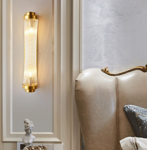 Mẫu đèn tường pha lê Luxury với thiết kế sang trọng