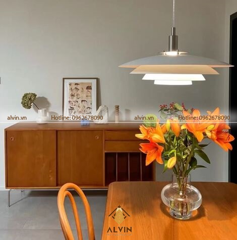 Mẫu đèn thả phong cách Đan Mạch sáng tạo, cá tính